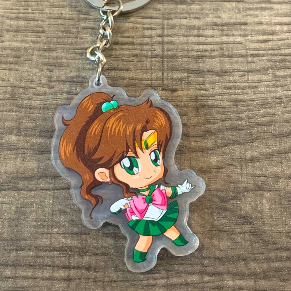 🍒🍒 Sailor Jupiter Keychain Charm